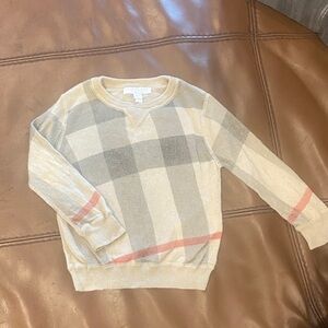 Burberry Knit Sweater in Tan